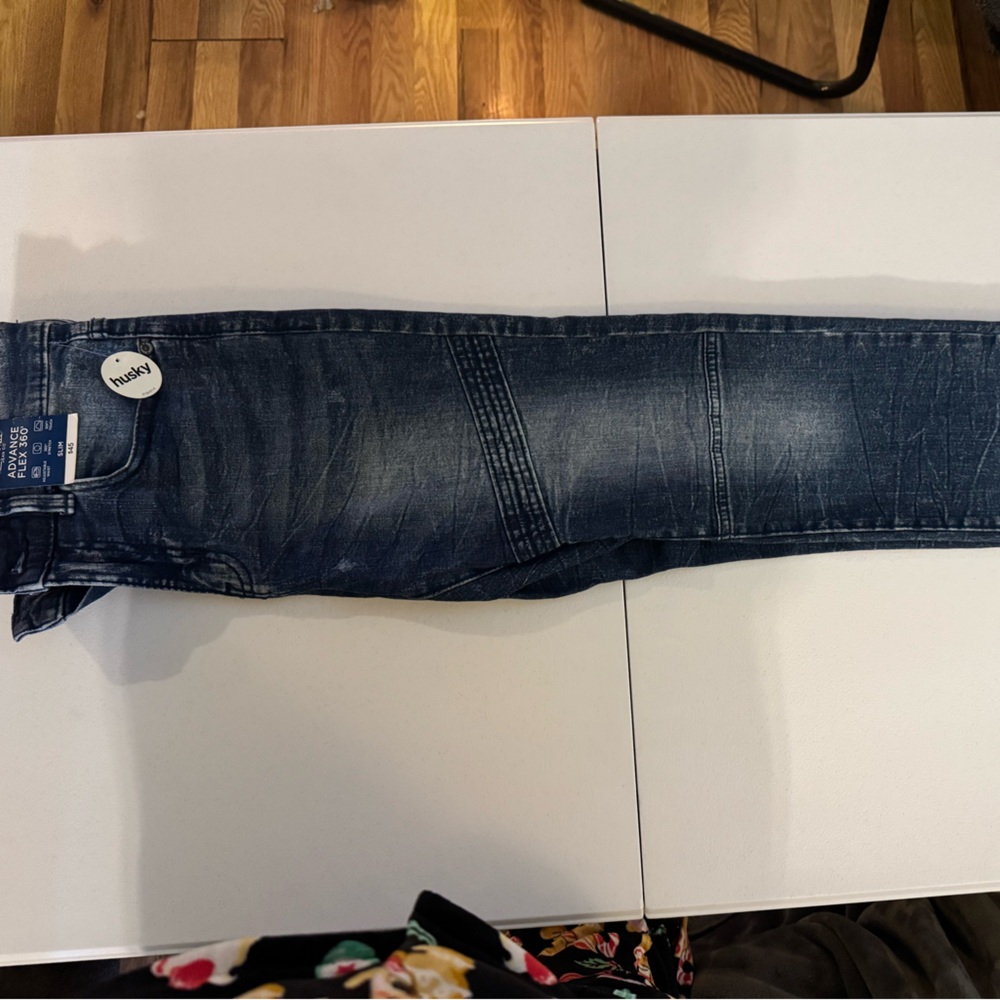 Boys 14 husky slim Arizona jeans stone washed appearance. New with tags boyss.